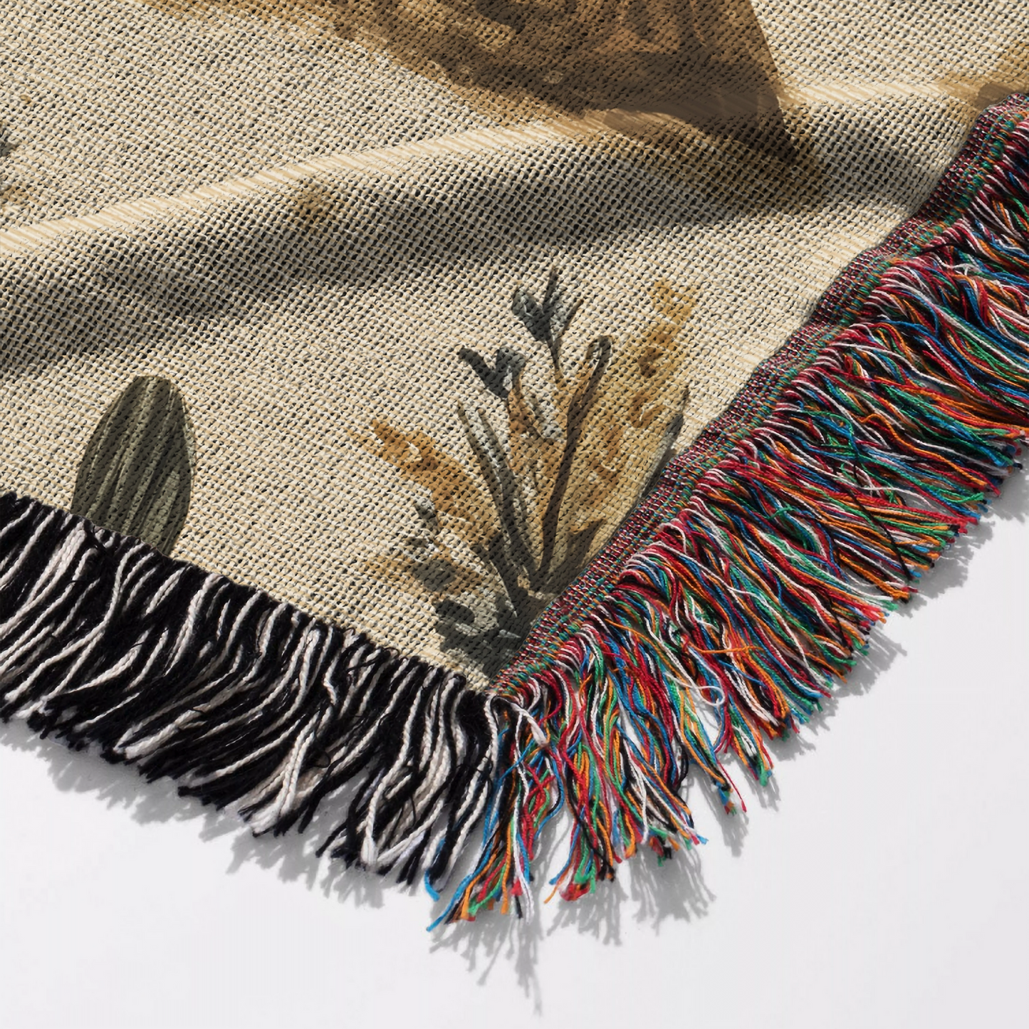 Southwest Scorpion Desert Sand Woven Blanket
