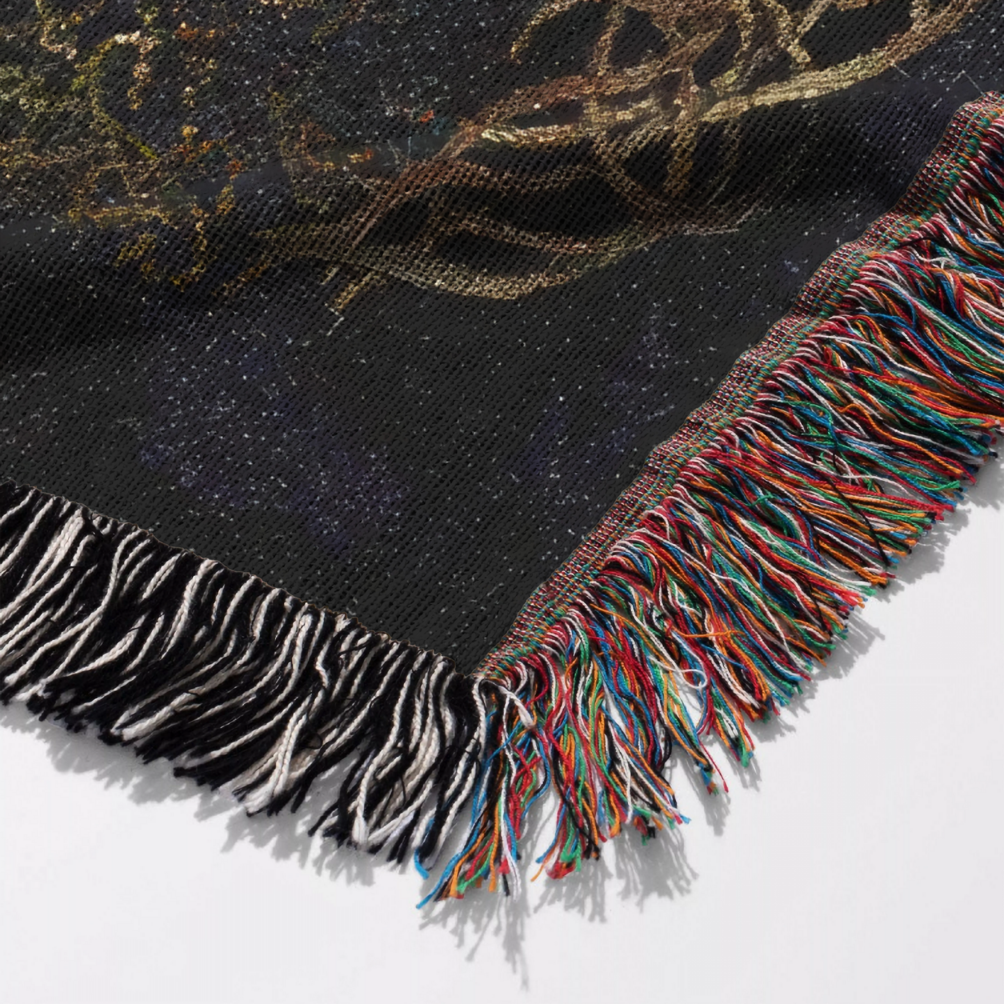 Yggdrasil Tree of Life Woven Blanket